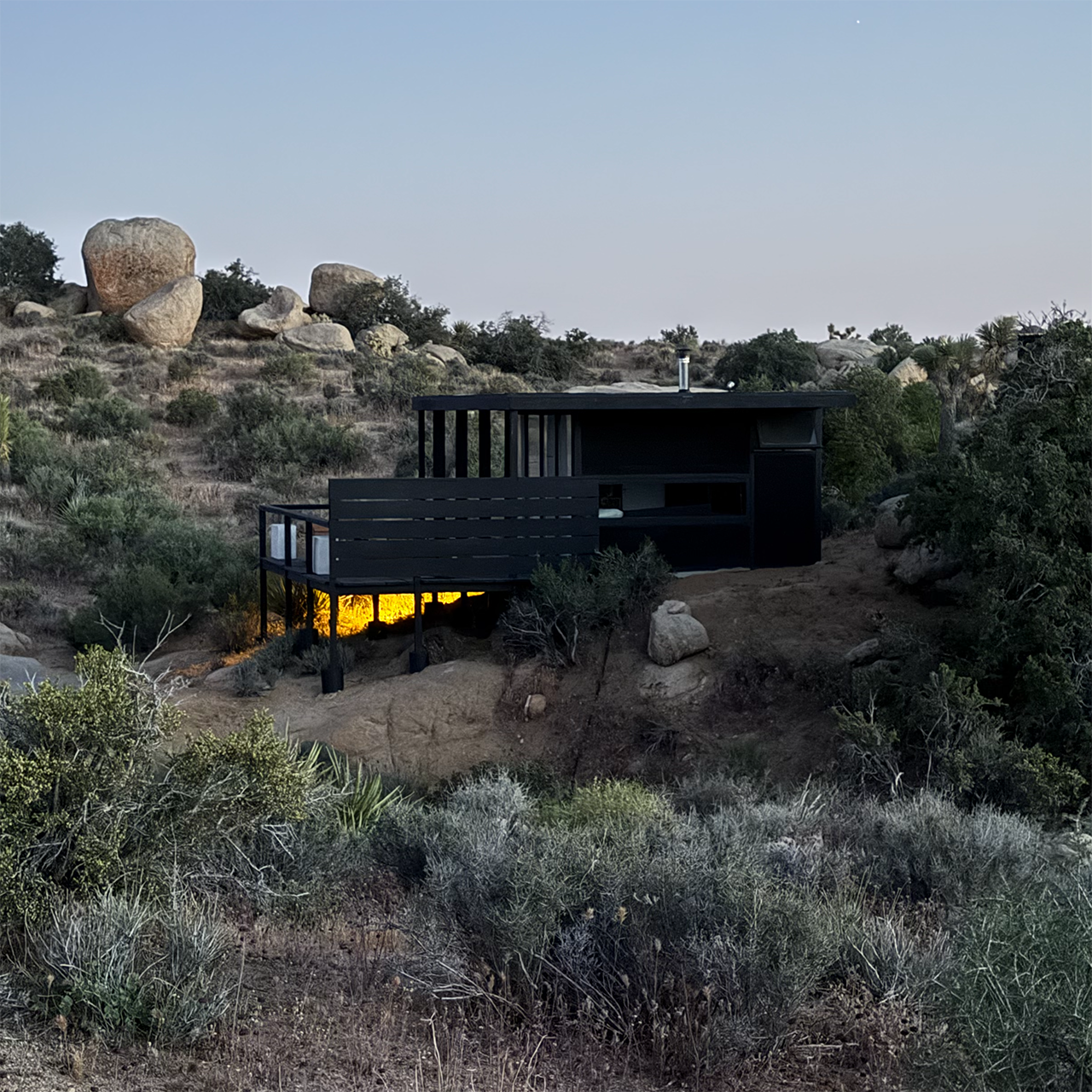 Small desert hideaway with strong character